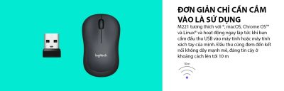 mouse logitech m221 wireless blue 005 400x128 1