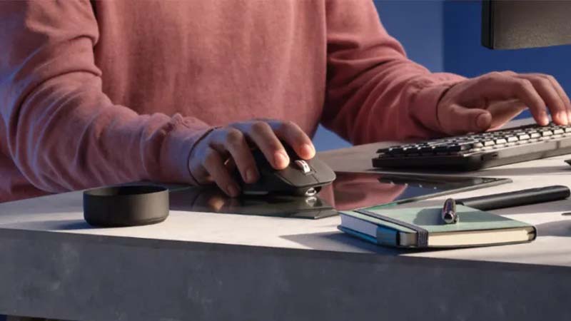 LOGITECH MX MASTER 3S FOR MAC WIRELESS/BLUETOOTH/XÁM ĐEN (SPACE GREY) bảo hành chính hãng 9 LOGITECH MX MASTER 3S FOR MAC WIRELESS/BLUETOOTH/XÁM ĐEN (SPACE GREY) bảo hành chính hãng - Ảnh 9