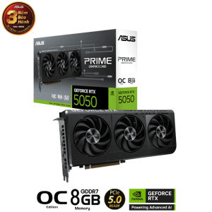 Card Màn Hình ASUS Prime GeForce RTX 5050 8GB GDDR6 OC Edition (PRIME-RTX5050-O8G)