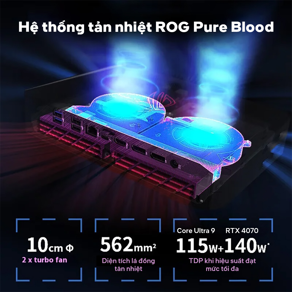 BỘ MINI PC ASUS NUC ROG RNUC14SRKU910001I - (U9 185H/2XDDR5-5600/3X GEN4 NVME /KILLER WIFI 6E/WIN11/ RTX 4070/ NON ROG LOGO) bảo hành chính hãng 36 tháng 25 rog nuc 2024 core ultra 7 mini slide6