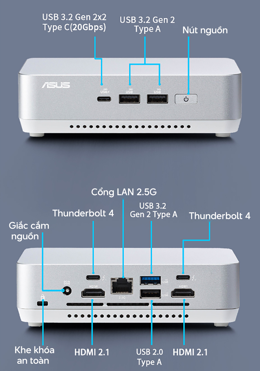 BỘ MINI PC ASUS NUC 14 PRO TALL RNUC14RVSU7 (U7- 155H/ 2XNVME/ 2X HDMI 2.1/2X DP 1.4A/ VESA MOUNT/ WHITE) bảo hành chính hãng 36 tháng 15 screenshot 1718360488
