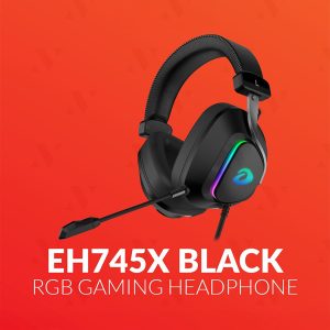 TAI NGHE GAMING CÓ DÂY DAREU EH745X BLACK