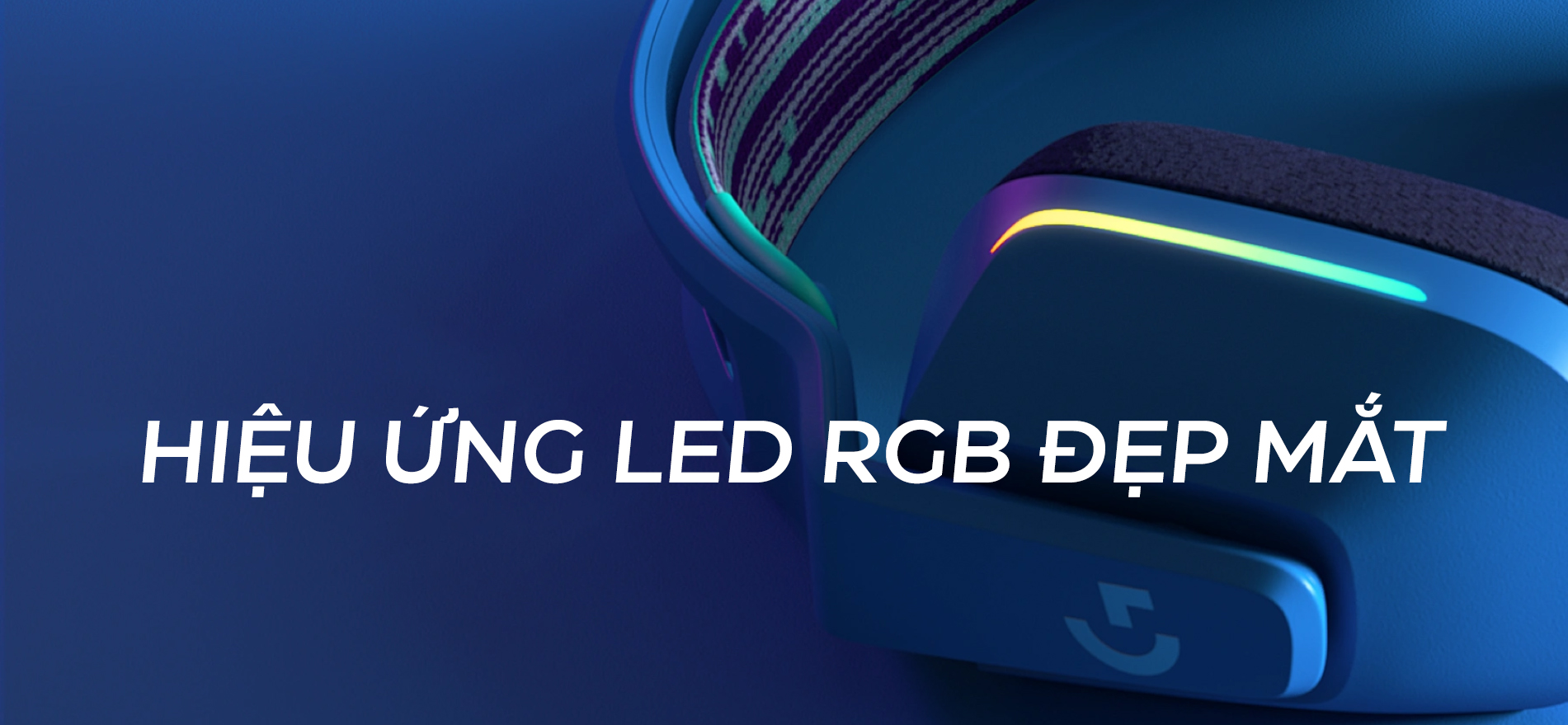 TAI NGHE GAMING LOGITECH G733 LIGHTSPEED WIRELESS 7.1 RGB/bảo hành chính hãng 4 TAI NGHE GAMING LOGITECH G733 LIGHTSPEED WIRELESS 7.1 RGB/bảo hành chính hãng - Ảnh 4