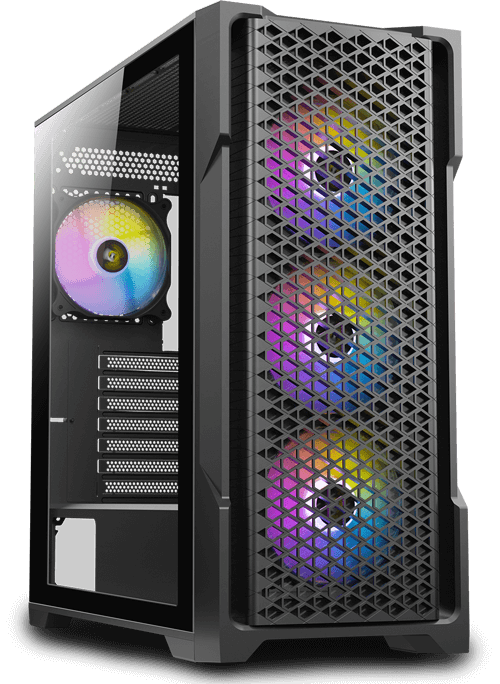 Vỏ Case Antec AX90 (ATX, ARGB, 4 Fan 12cm) bảo hành chính hãng 12 tháng 24