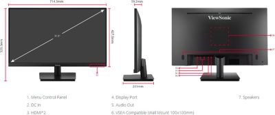 MÀN HÌNH VIEWSONIC VA3209-2K-MHD (31.5 INCH/QHD/IPS/75HZ/4MS) bảo hành chính hãng 36 tháng 44 viewsonic va3209 2k mhd 11 400x167 1